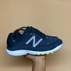New Balance 860 V10 Running Sneakers Blue Green Volt